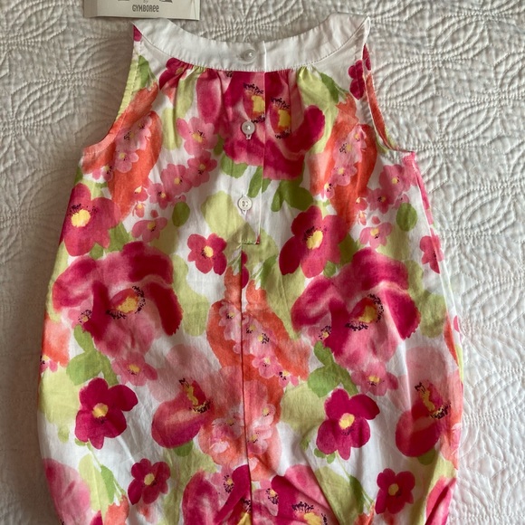12-18m Gymboree Floral Romper - Picture 2 of 3